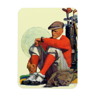 Golfer Kept Waiting Magnet