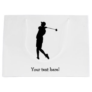 Golfer Large Gift Bag