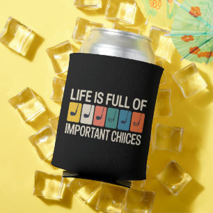 Golfer Life is Full of Important Choices Golf Can Cooler