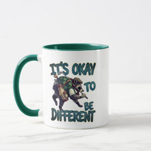 Golfer Mug - Jimothy Raccoon Funny Coffee Cup Gift