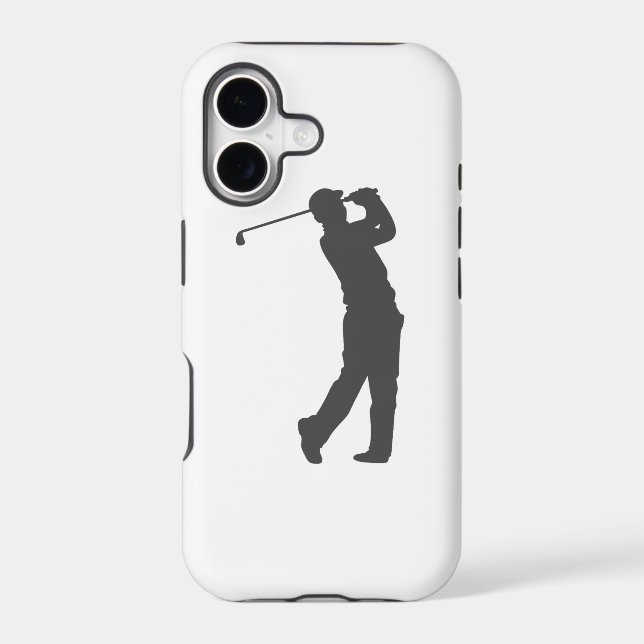 Golfer  player  silhouette (Back)