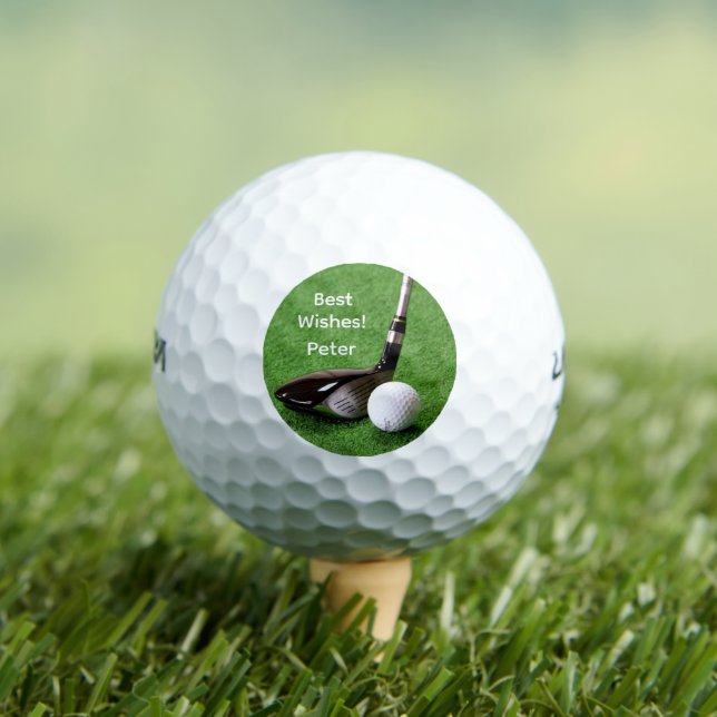 Golfer Retirement Party Golf Balls (Insitu Tee)