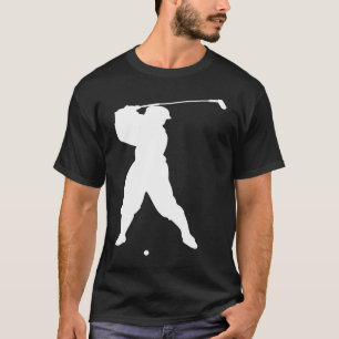 Golfer Silhouette T-Shirt