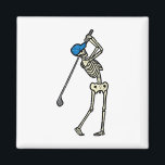 Golfer Skeleton Golf Player Halloween Costume Men  Magnet<br><div class="desc">Golfer Skeleton Golf Player Halloween Costume Men Dad</div>