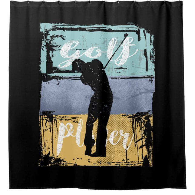 Golfer Vintage Retro Style Golf (Front)