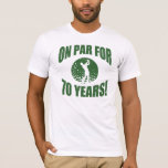 Golfer's 70th Birthday T-Shirt<br><div class="desc">A unique birthday gift idea for dads,  brothers,  uncles,  or anyone who loves to play golf.</div>
