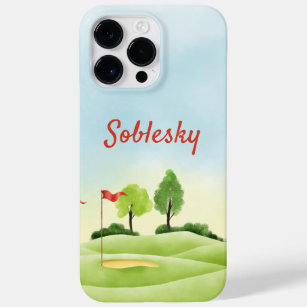 Golfer's Custom iPhone 14 Pro Max Case