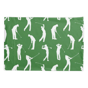 Golfers on the Fairway Pillowcase