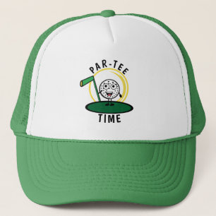 Golfers Par-Tee Time Trucker Hat