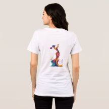 Golfers' personalized ladies' golf shirt