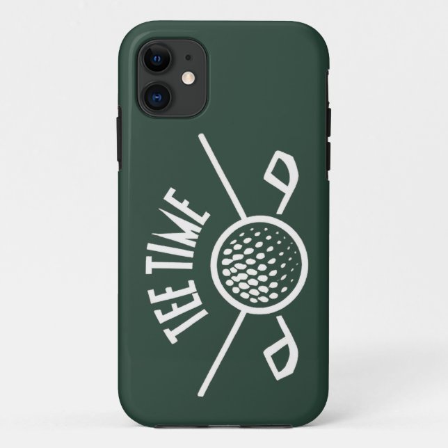 Golfers Tee Time Case-Mate iPhone Case (Back)