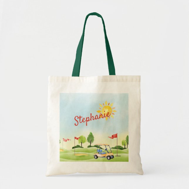 Golfer's Tote Bag (Front)