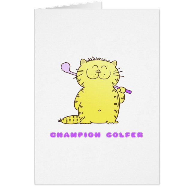 Golfeur mignon de Kitty (Devant)