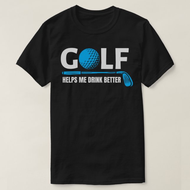 GOLFING 13 T-Shirt (Design Front)