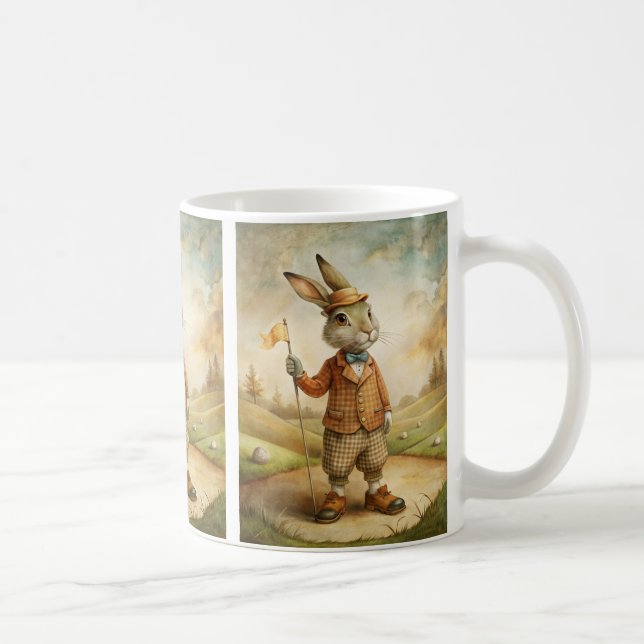 Golfing Animal Coffee Mug (Right)
