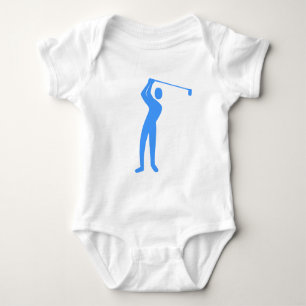 Golfing - Baby Blue Bodysuit