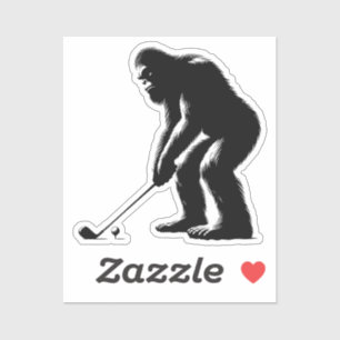 Golfing Bigfoot