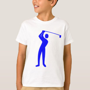 Golfing - Blue T-Shirt