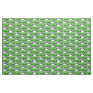 Golfing Design Fabric
