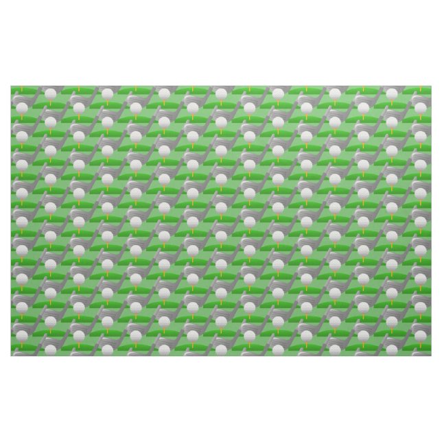 Golfing Design Fabric (Fat Quarter)