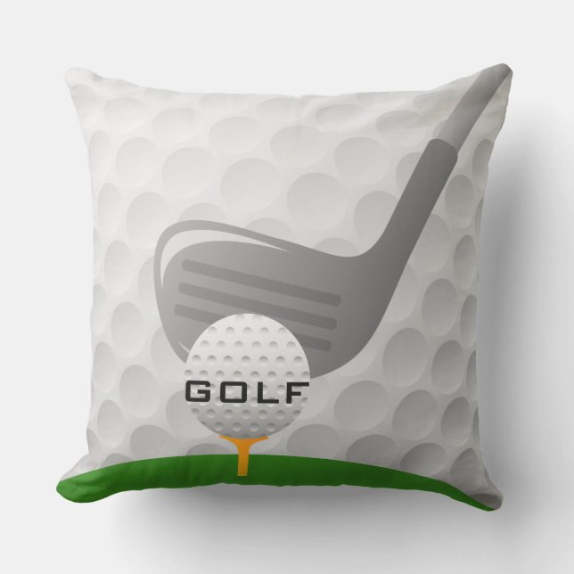 Golfing Design OUTDOOR pillow (Front)