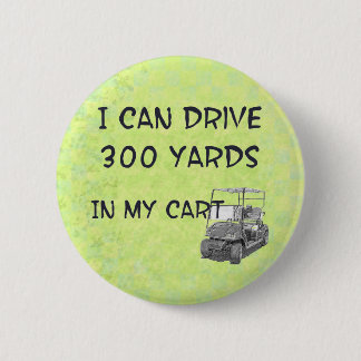 Golfing Drive 2 Inch Round Button