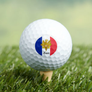 Golfing France & French Flag / Golf Ball