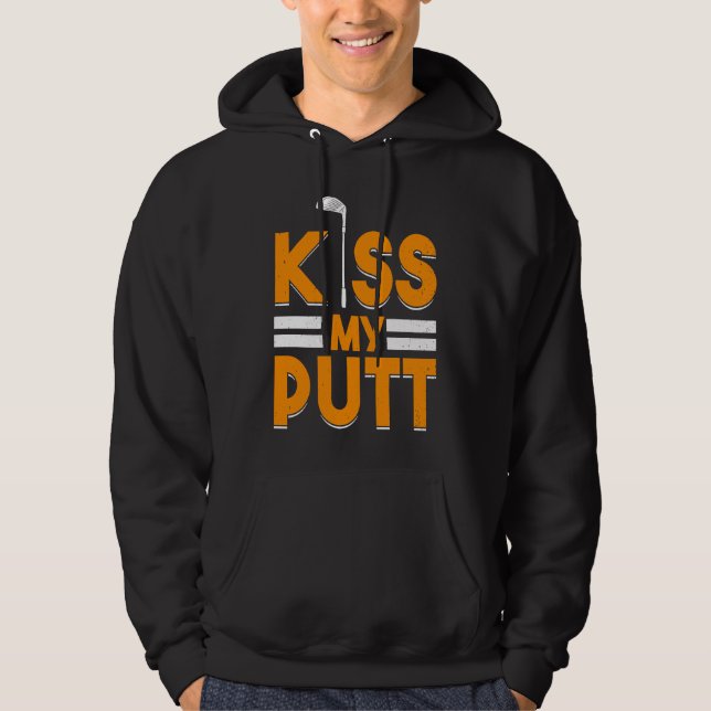 Golfing Golf Player Coach Golfer Hoodie (Front)