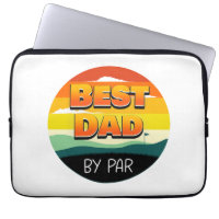 Golfing Golfer Dad Best Dad By Par