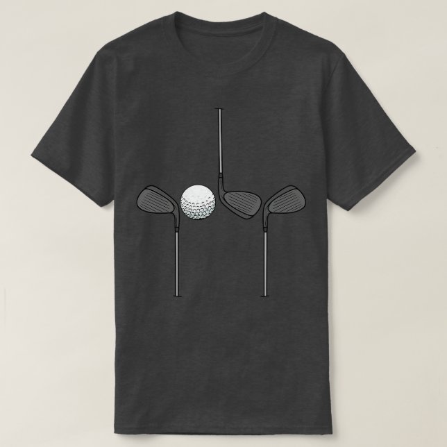 Golfing Golfer Golf Player 3 T-Shirt (Design Front)