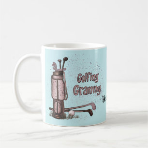 Golfing Granny  Coffee Mug