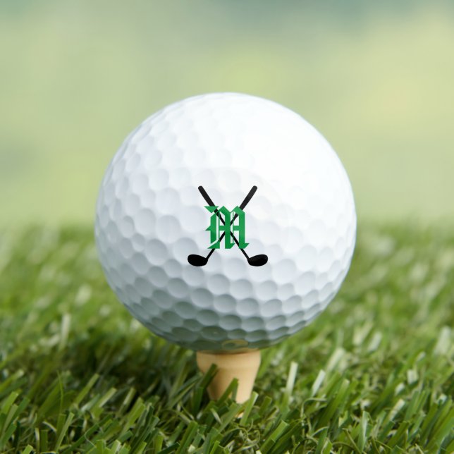 Golfing INITIAL Golf Clubs Timeless Traditional Golf Balls (Insitu Tee)