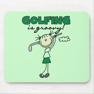 Golfing is Groovy Mouse Pad