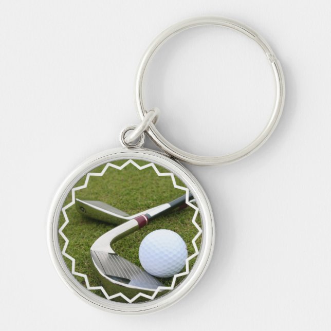 Golfing Keychain (Front)