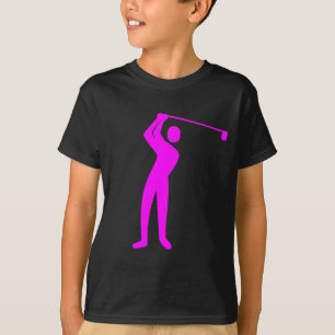 Golfing - Magenta T-Shirt