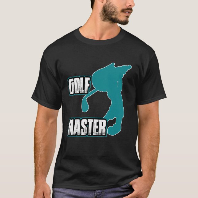 Golfing Master Club Course Tournament Championship T-Shirt (Front)