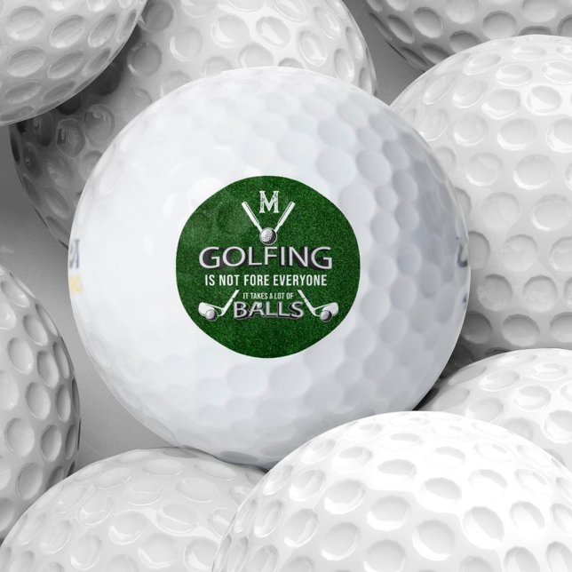 Golfing Not Fore Everyone It Takes A lot Of Balls (Creator Uploaded)