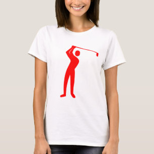 Golfing - Red T-Shirt
