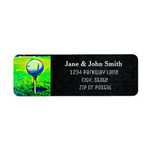 Golfing Retour Adresse Sports Hobby Men Golf
