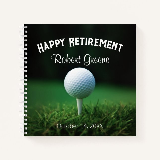 golfing Retraite Livre d'or (Devant)