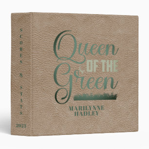 Golfing Scores and Stats Ladies Binder