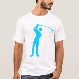 Golfing - Sky Blue T-Shirt