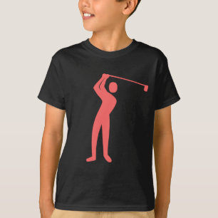 Golfing - Tropical Pink T-Shirt