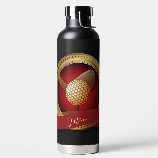 Golfing Water Bottle (Left)