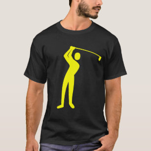 Golfing - Yellow T-Shirt