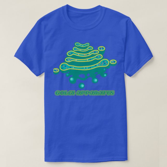 Golgi Apparatus Cell Biology Science E T-Shirt (Design Front)