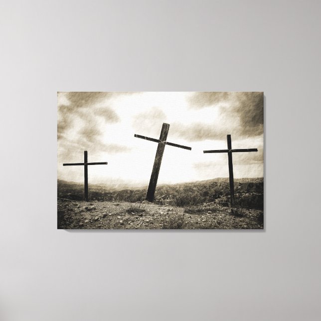 GOLGOTHA Canvas Art (Front)