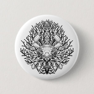 Goliath beetle 2 inch round button