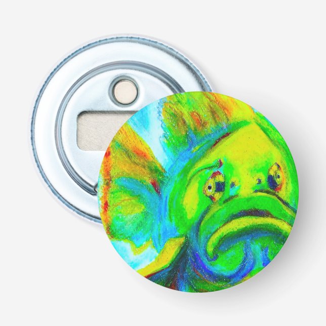 GOLIATH GROUPER BOTTLE OPENER (Front)