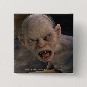 GOLLUM™ Close Up 2 Inch Square Button
